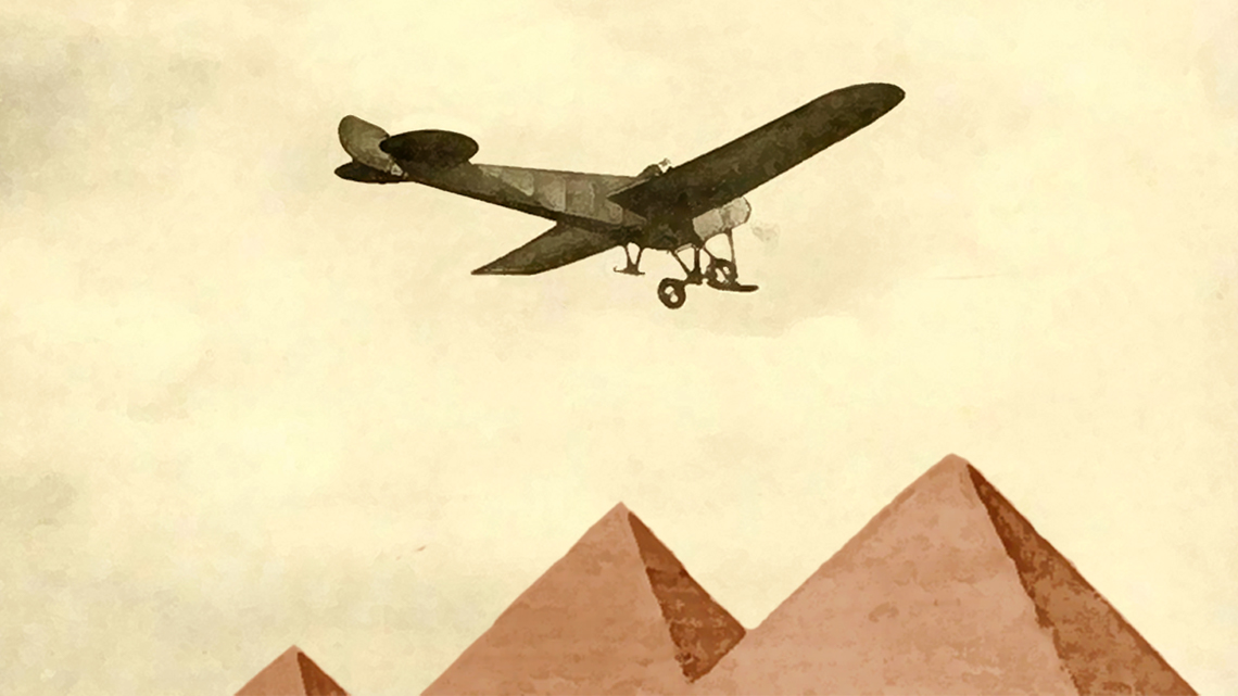 In volo sulle piramidi
